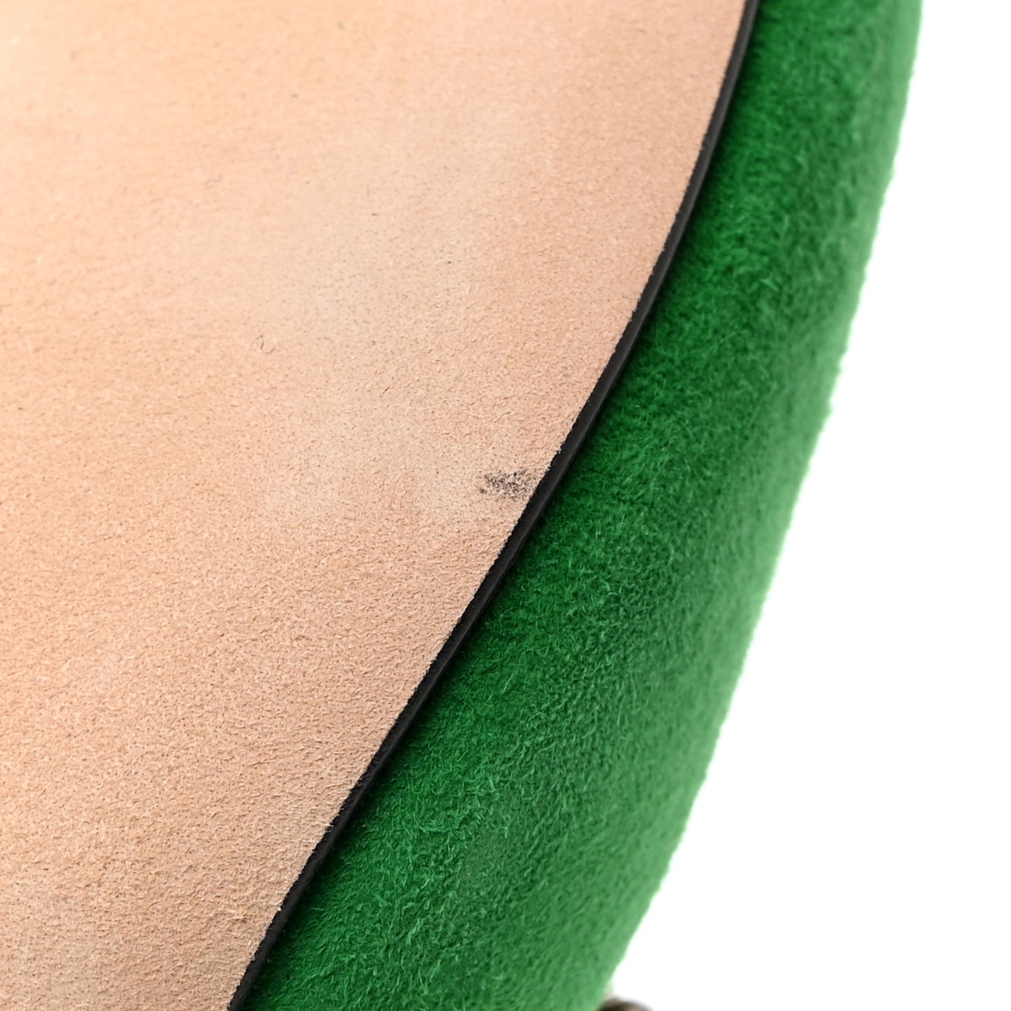 Suede Crystal Marta 90 Mules 39.5 Malachite