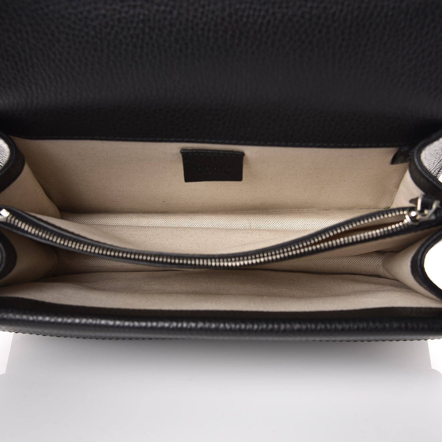 Pebbled Calfskin Small Dionysus Shoulder Bag Black