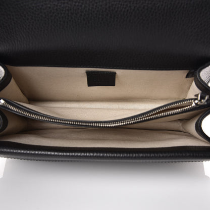Gucci Pebbled Calfskin Small Dionysus Shoulder Bag Black 6 of 11