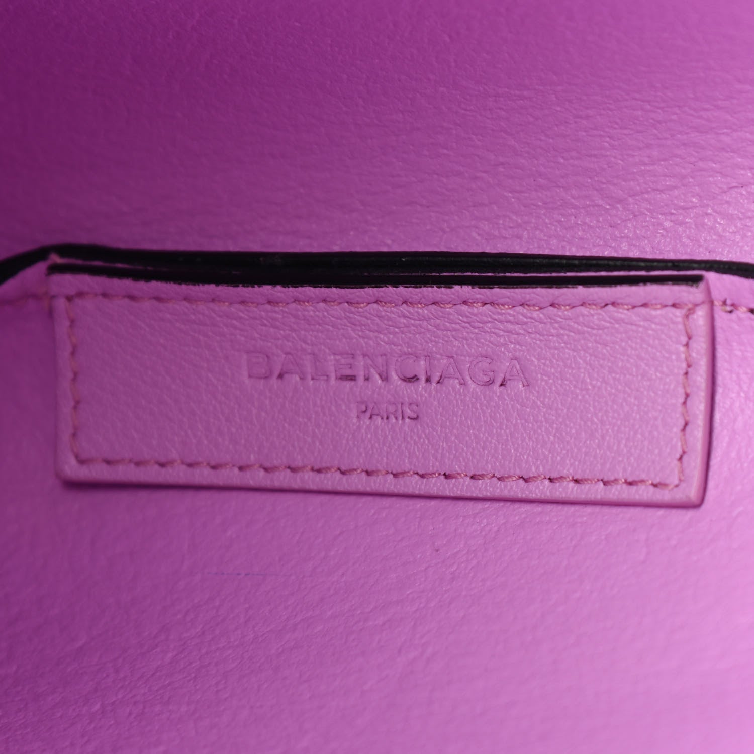 Balenciaga Veau Baltimore Double Sided Large Everyday Tote Black Purple 6 of 11