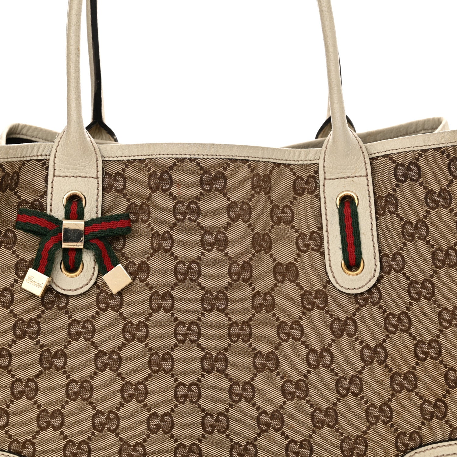 Gucci Monogram Medium Princy Tote Off White 8 of 22