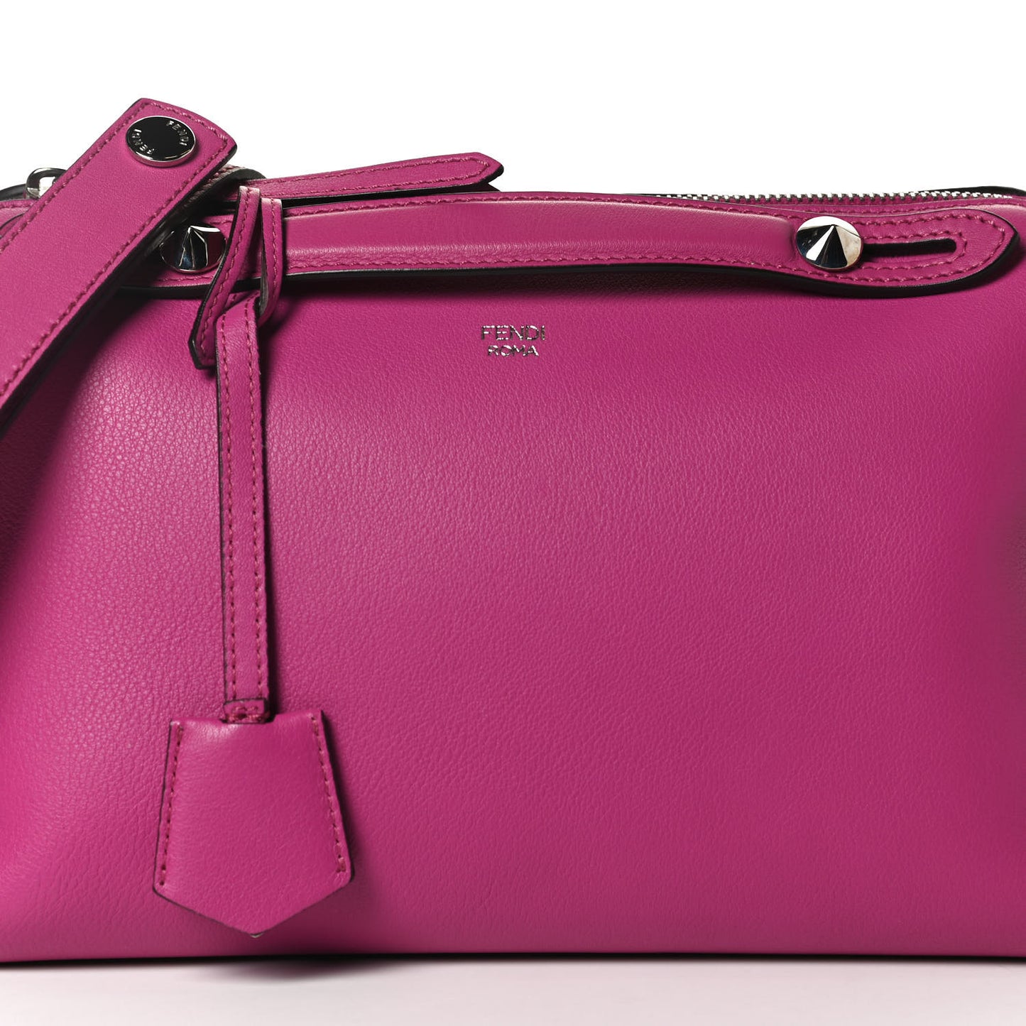 Vitello Dolce Medium By The Way Boston Bag Magenta