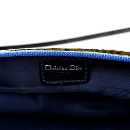 Christian Dior Patent Crocodile Embossed Baguette Multicolor 6 of 10