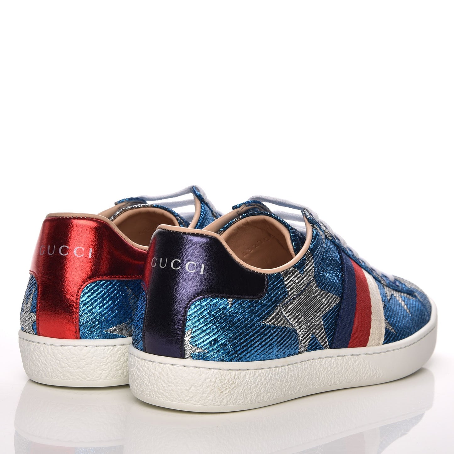 Lurex Starry Sky Sylvie Web New Ace Sneakers 36 Bluette Silver