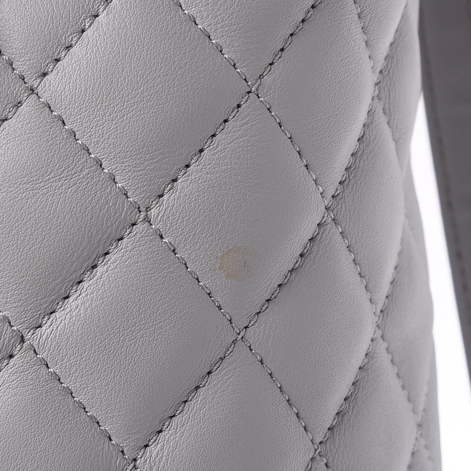 Chanel Calfskin Quilted Large Urban Spirit Backpack Grey 17 of 25