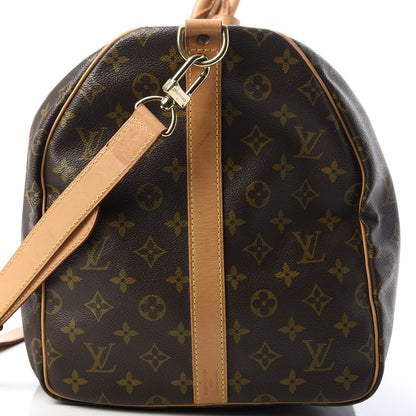 Louis Vuitton Monogram Keepall Bandouliere 55 13 of 13