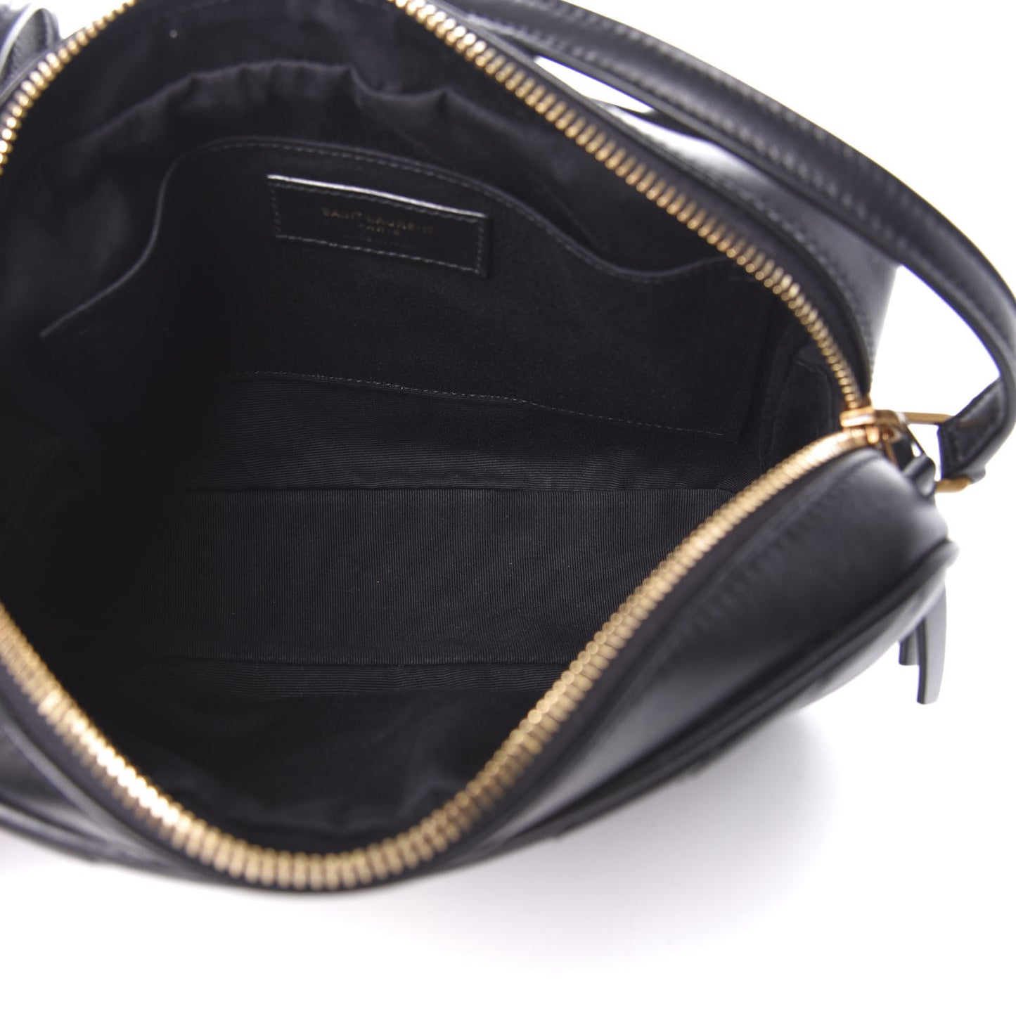 Calfskin Matelasse Monogram Lou Camera Bag Black