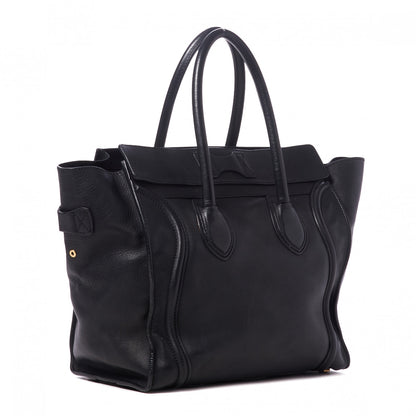 Celine Smooth Calfskin Mini Luggage Black 2 of 7