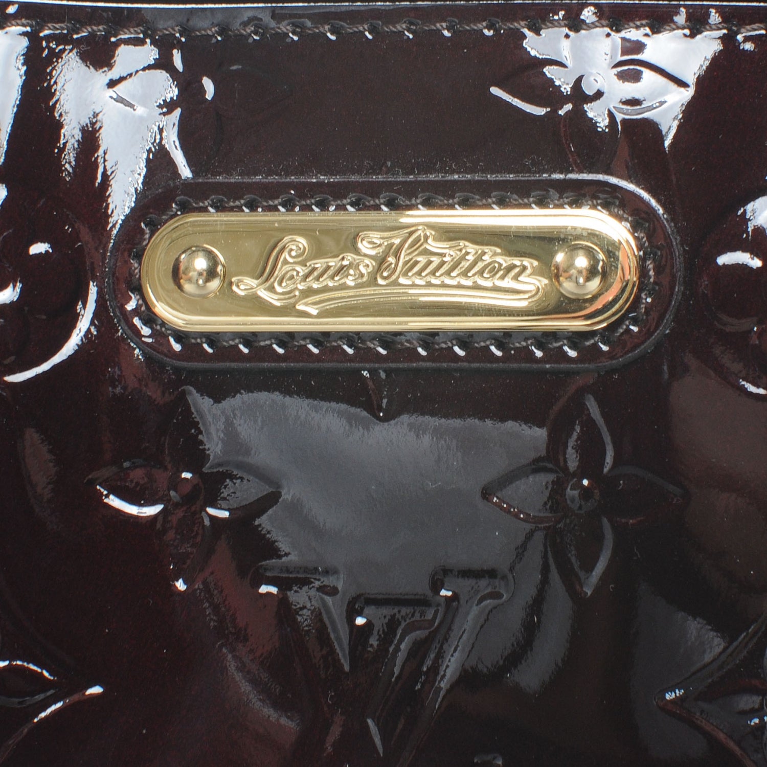 Louis Vuitton Vernis Wilshire PM Amarante 6 of 8