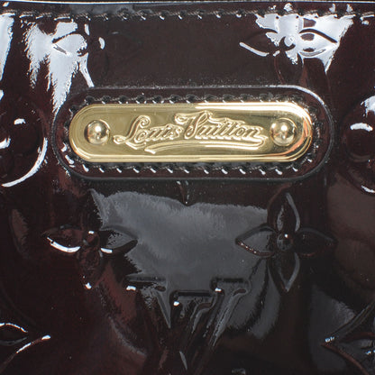 Louis Vuitton Vernis Wilshire PM Amarante 6 of 8