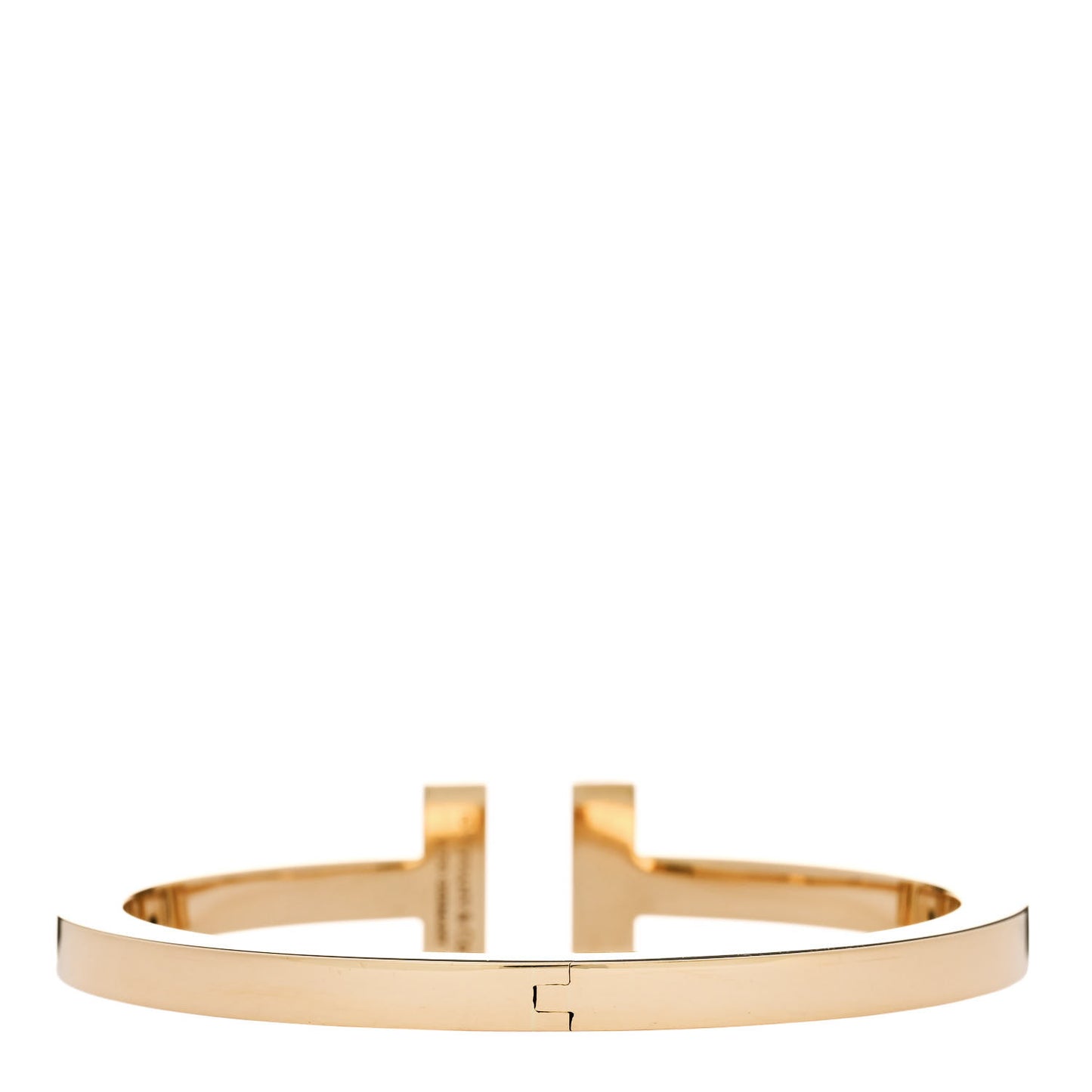 18K Yellow Gold T Square Bracelet