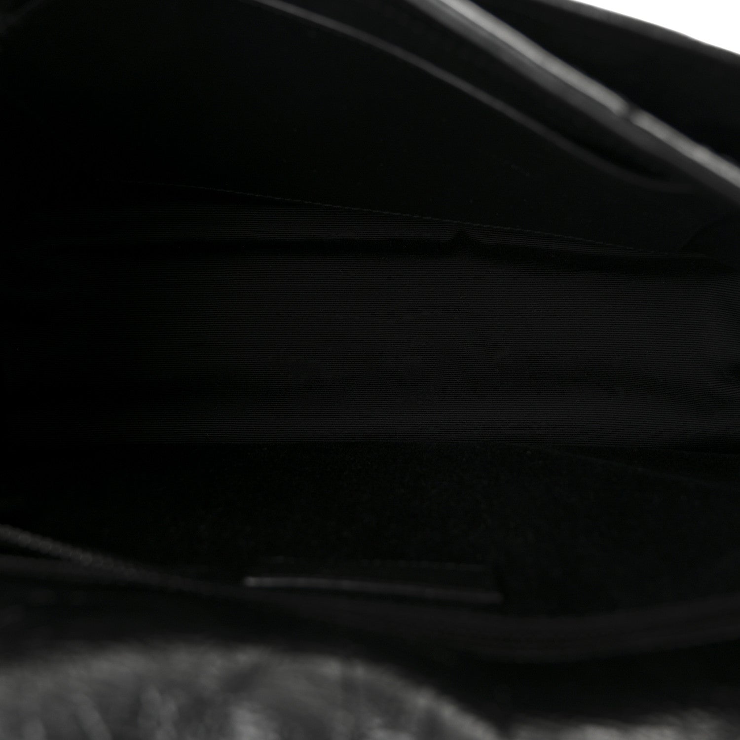 Saint Laurent Crinkled Calfskin Matelasse Monogram Medium Niki Chain Satchel Black 5 of 10