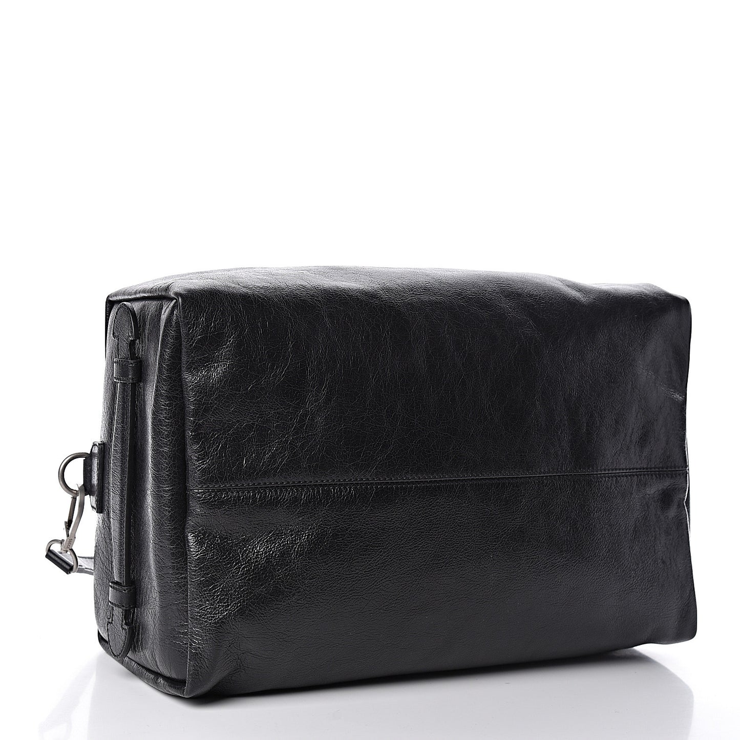 Fluffy Calfskin Morpheus Convertible Backpack Black