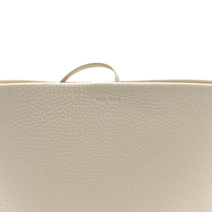 The Row Grained Calfskin Small N/S Park Tote Ivory 6 of 8