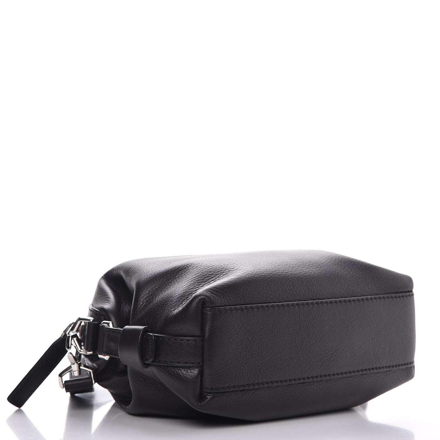 Waxed Calfskin Micro Nightingale Black