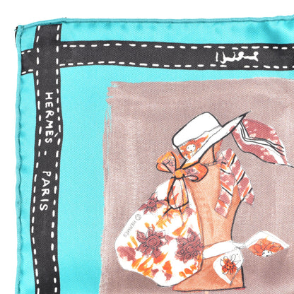 Hermes Silk J'aime Mon Carre Scarf 70 2 of 3