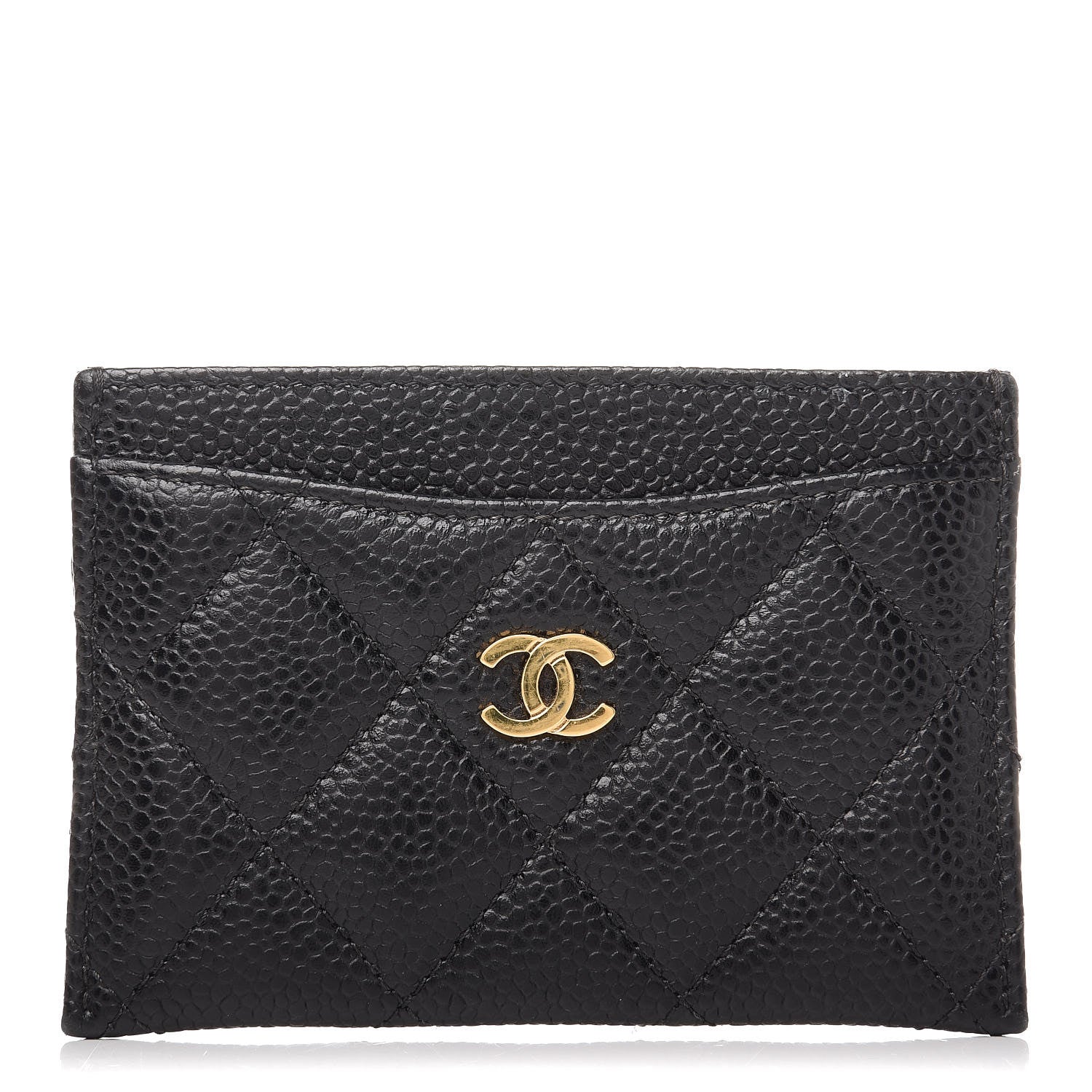 Chanel Caviar Quilted Card Holder Black 1 of 9