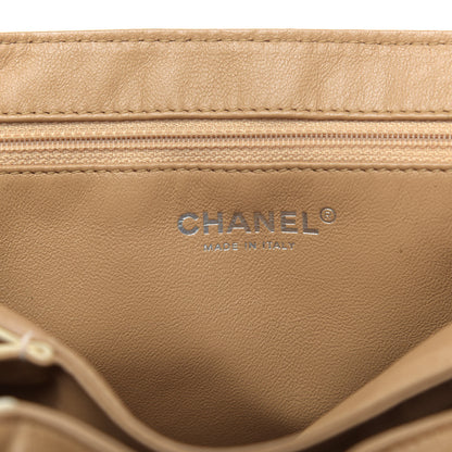 Chanel Washed Lambskin Quilted Bijoux Chain Accordion Flap White 6 of 12