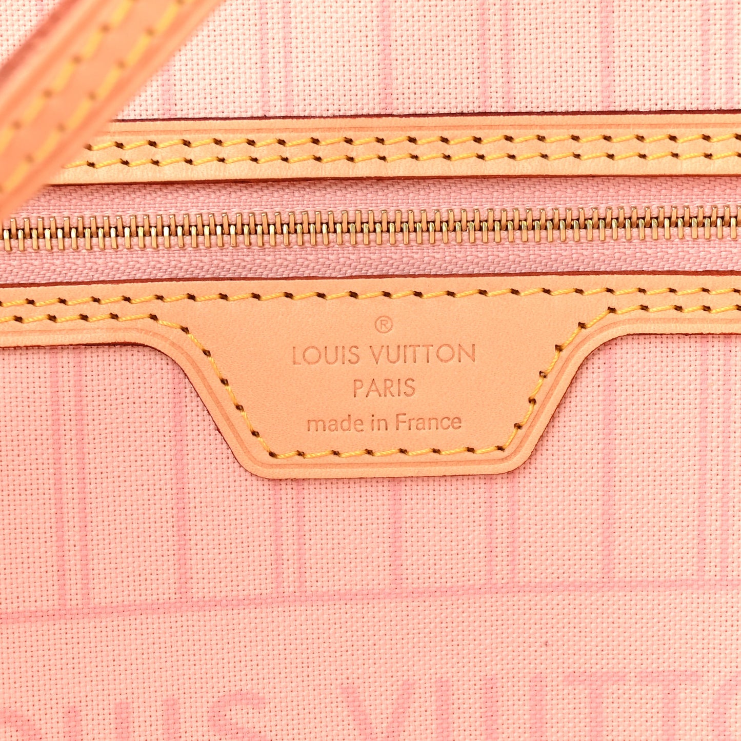Damier Azur Neo Neverfull MM Rose Ballerine