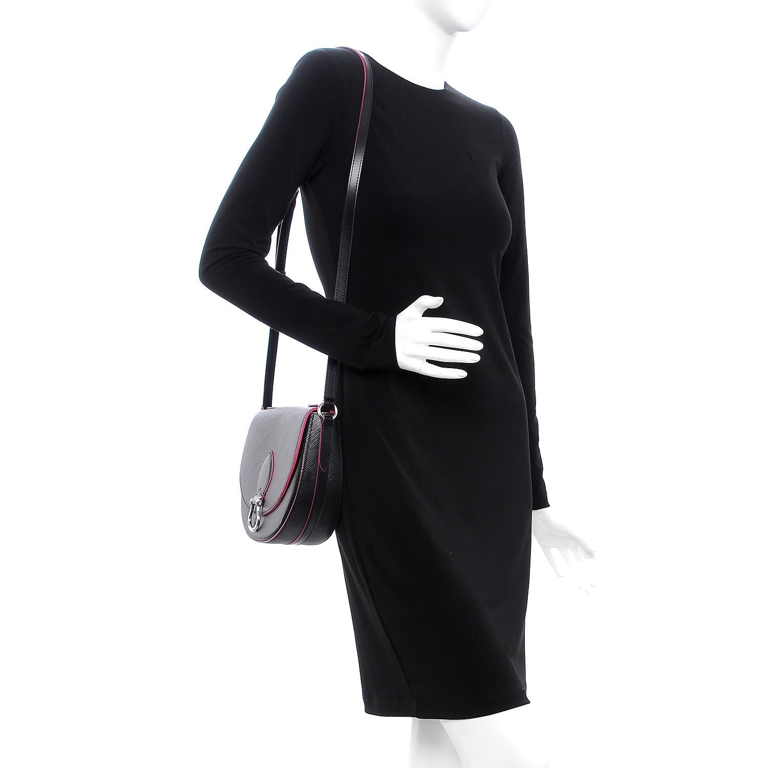 Louis Vuitton Epi Saint Cloud NM Black 2 of 8
