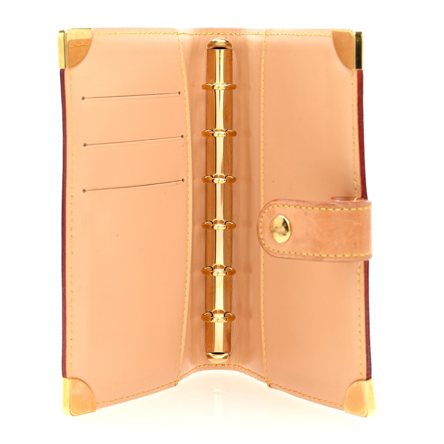 Louis Vuitton Monogram Multicolor Small Ring Agenda Cover White 5 of 7