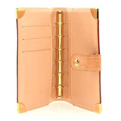 Louis Vuitton Monogram Multicolor Small Ring Agenda Cover White 5 of 7