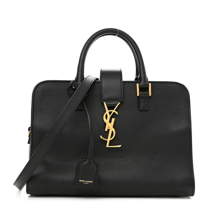 Saint Laurent Calfskin Monogram Baby Cabas Black 1 of 11