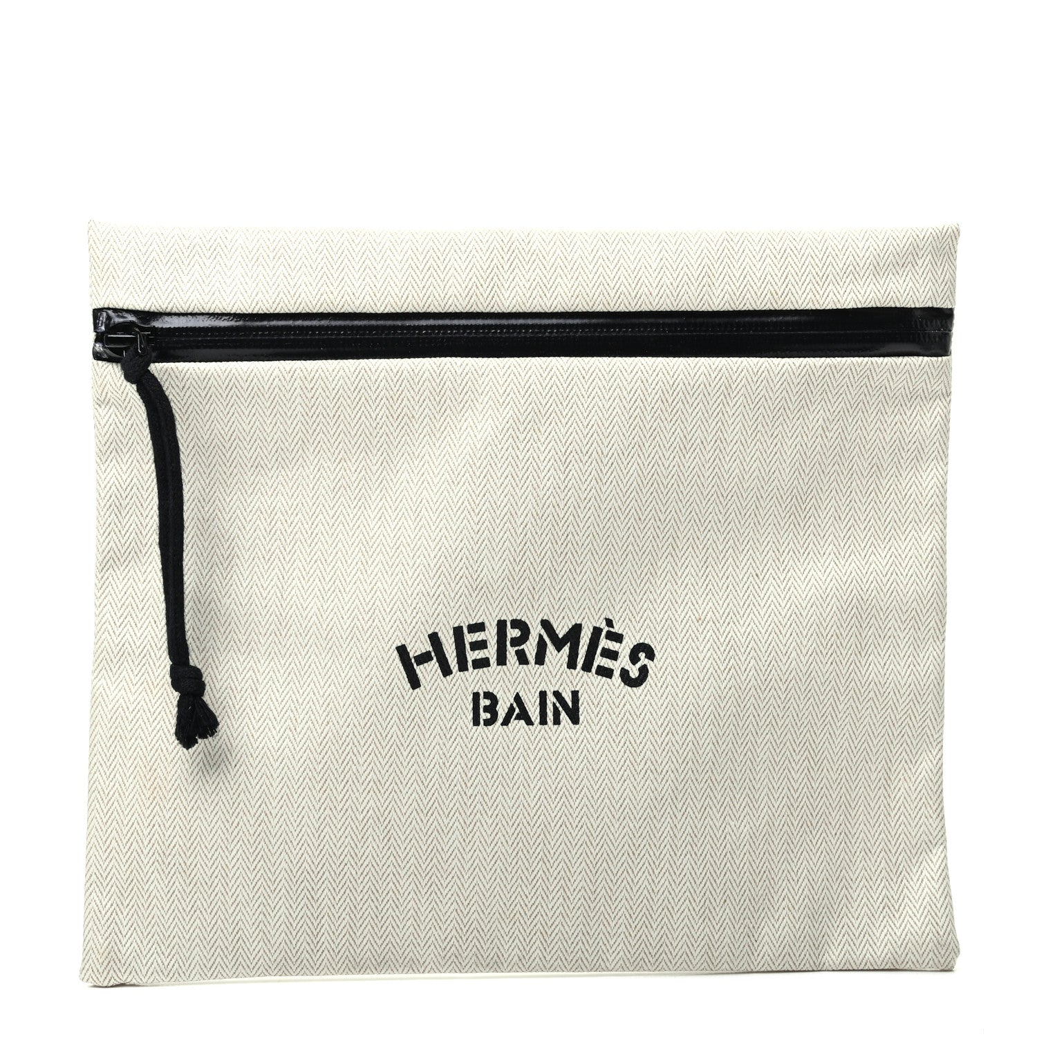 Hermes Toile Bain Case Black 1 of 6