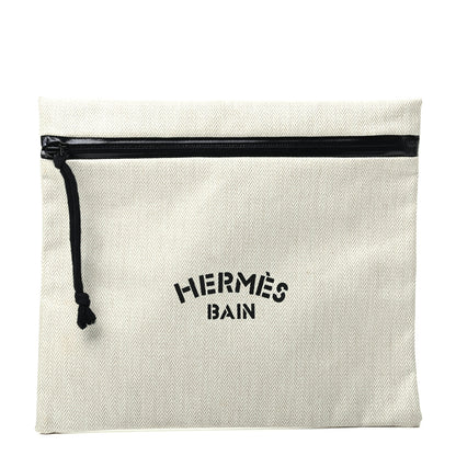 Hermes Toile Bain Case Black 1 of 6