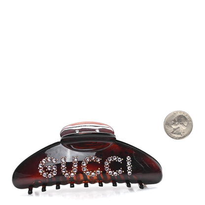 Gucci Resin Crystal Single Hair Clip 2 of 4