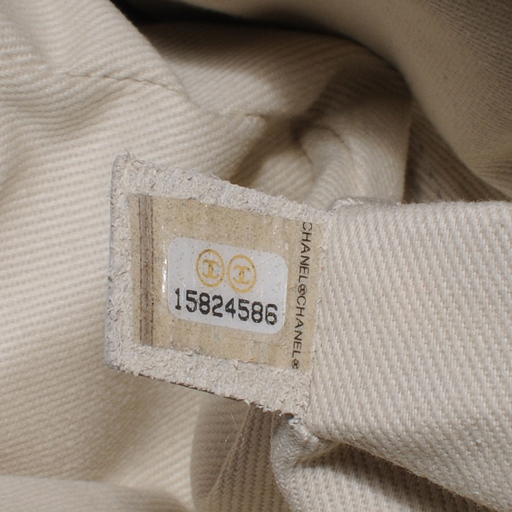 Leather Quilted In the Business Flap Dark Beige