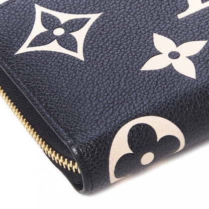 Louis Vuitton Empreinte Monogram Giant Zippy Wallet Black Beige 5 of 8