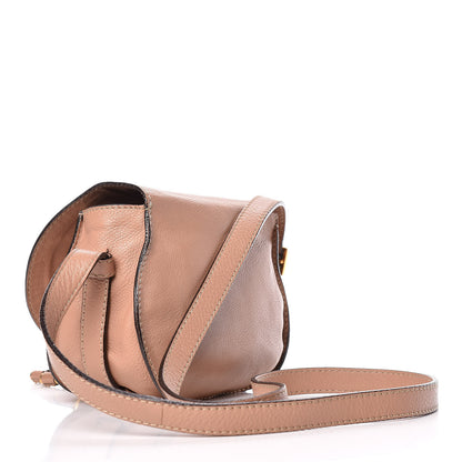Chloe Calfskin Mini Marcie Round Crossbody Bag Nude 3 of 22