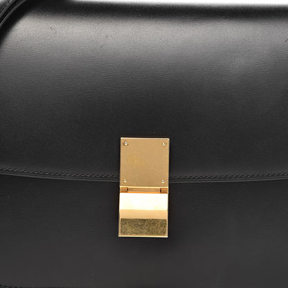 Celine Box Calfskin Medium Classic Box Flap Bag Black 17 of 17