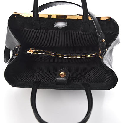 Fendi Vitello Elite Regular 2Jours Tote Black 6 of 11