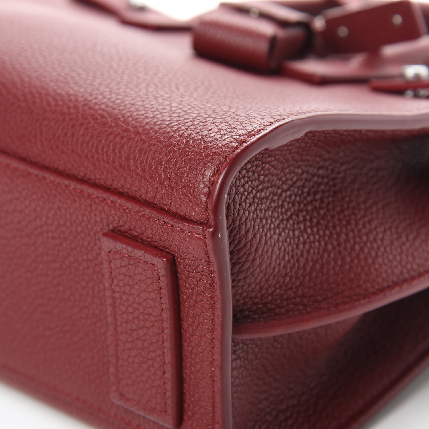 Saint Laurent Grained Calfskin Nano Sac De Jour Souple Palissandre 11 of 12