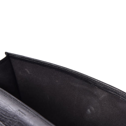 Gucci Monogram Bamboo Bar Clutch Black 7 of 10