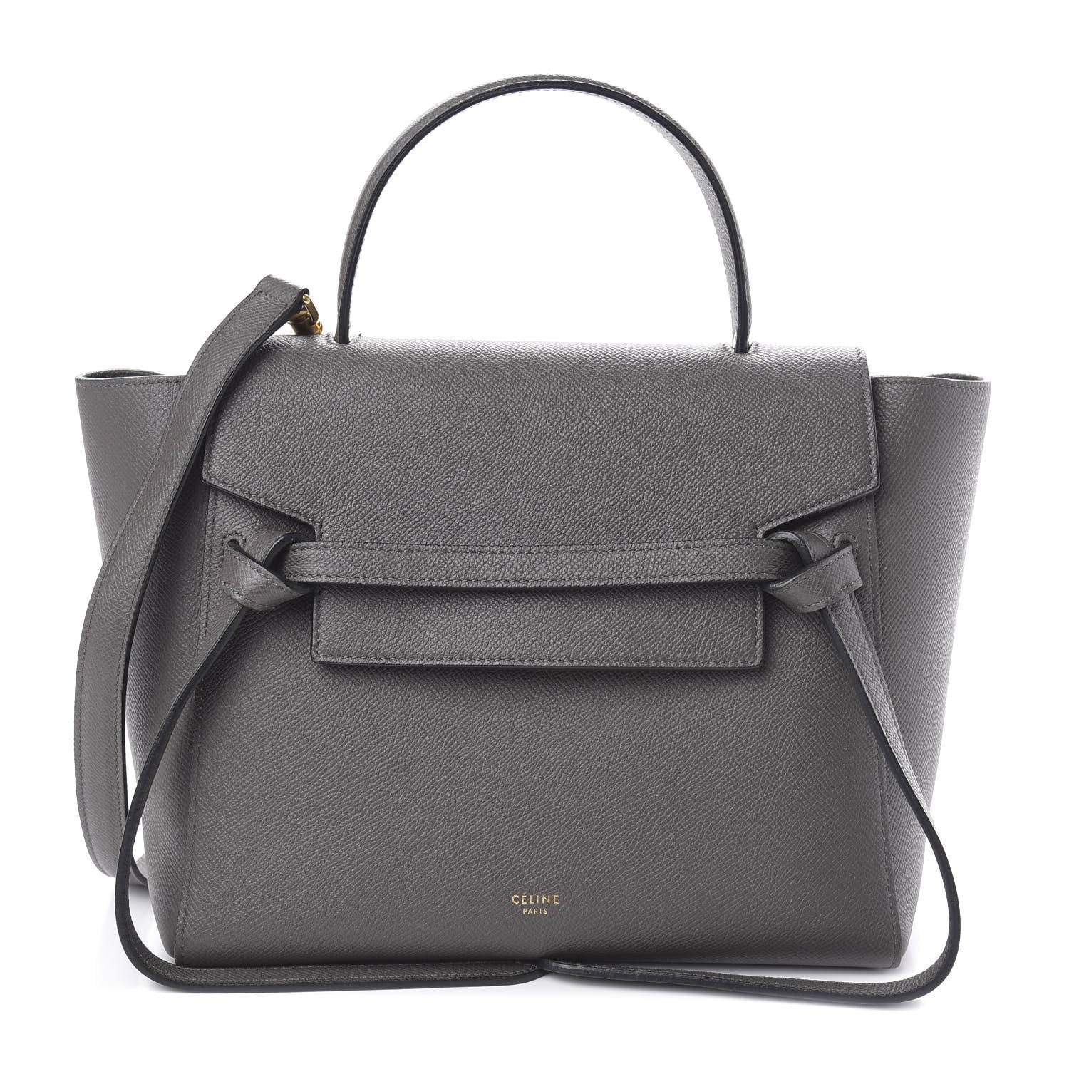Celine Baby Grained Calfskin Micro Belt Bag Grey 1 of 10