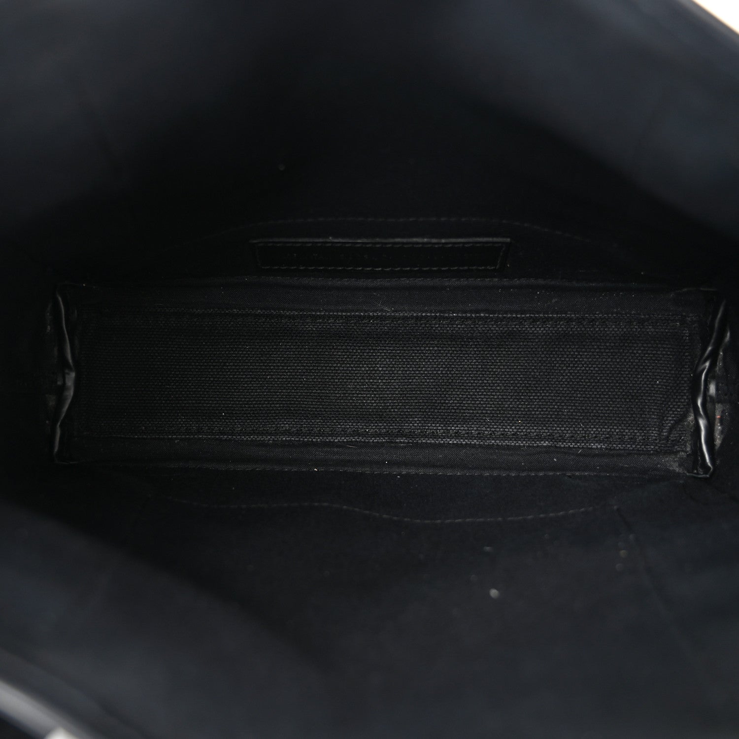 Balenciaga Cotton Canvas Calfskin Navy Cabas XS Black 6 of 11