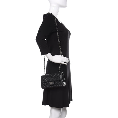 Chanel Lambskin Quilted Mini Rectangular Flap Black 2 of 13