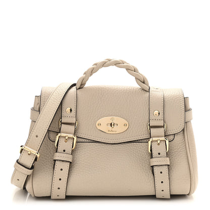 Mulberry Heavy Grain Mini Alexa Chalk 1 of 9