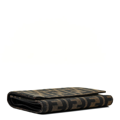 Fendi Zucca Wallet Tobacco 4 of 21