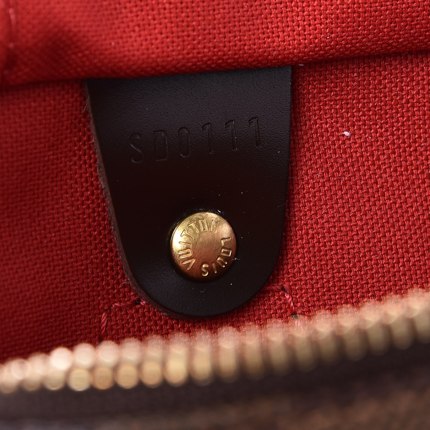Louis Vuitton Damier Ebene Speedy 30 7 of 7
