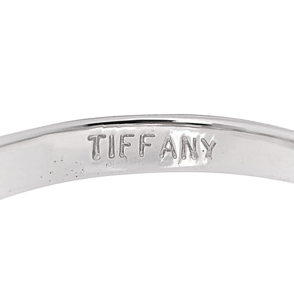 Tiffany Platinum Diamond Baguette Band Ring 48 4.5 5 of 5