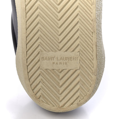 Saint Laurent Calfskin Court Classic Sneakers 39 Black 7 of 16