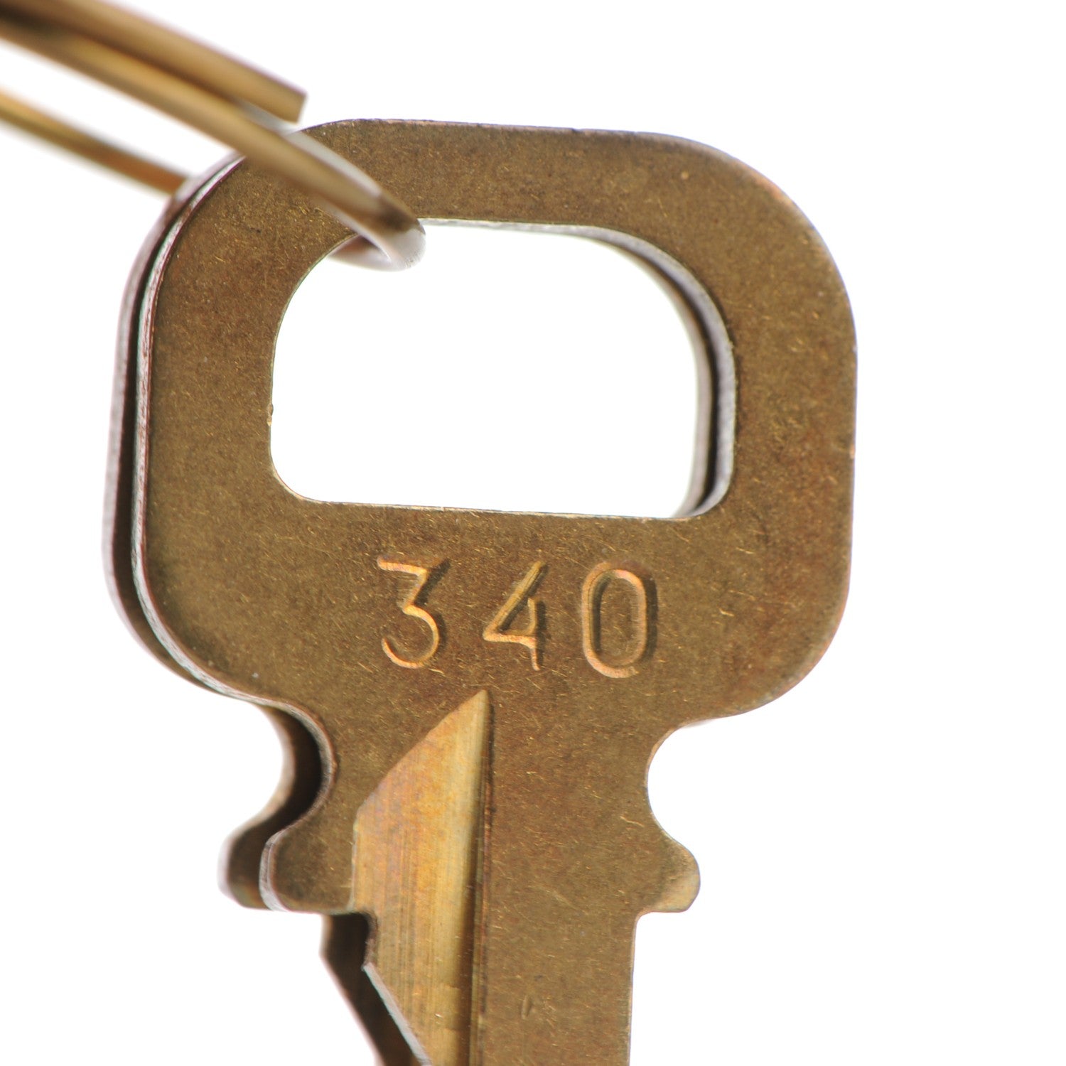 Louis Vuitton Brass Lock and Key Set #340 5 of 5