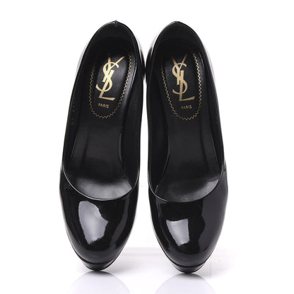 Saint Laurent Patent Tribtoo 80 Platform Pumps 35 Black 5 of 9