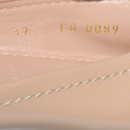 Louis Vuitton Patent Leather Oxford Ballerina Flats 37 7 of 7