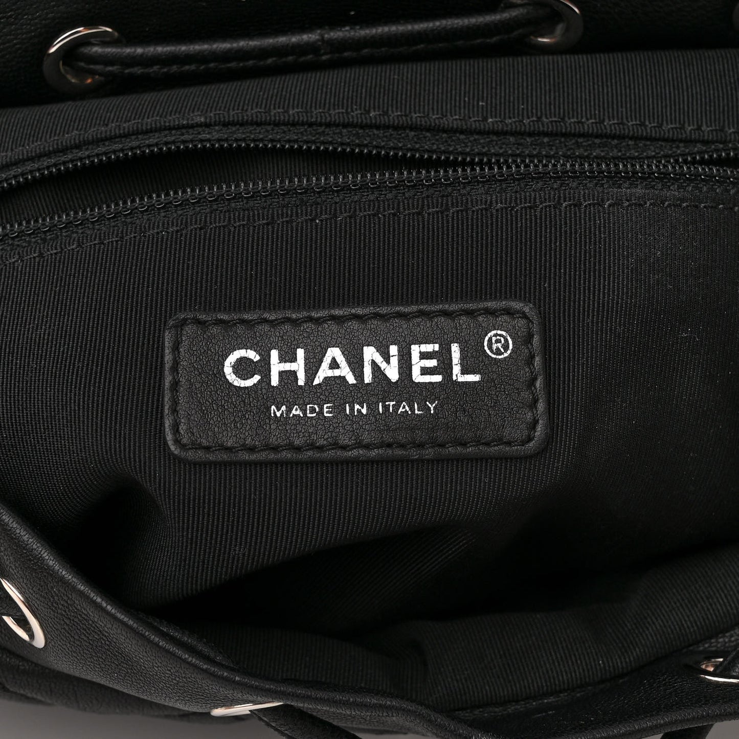 Lambskin Quilted Small Cuba Urban Spirit Backpack Black