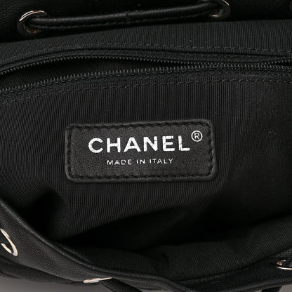 Chanel Lambskin Quilted Small Cuba Urban Spirit Backpack Black 11 of 31